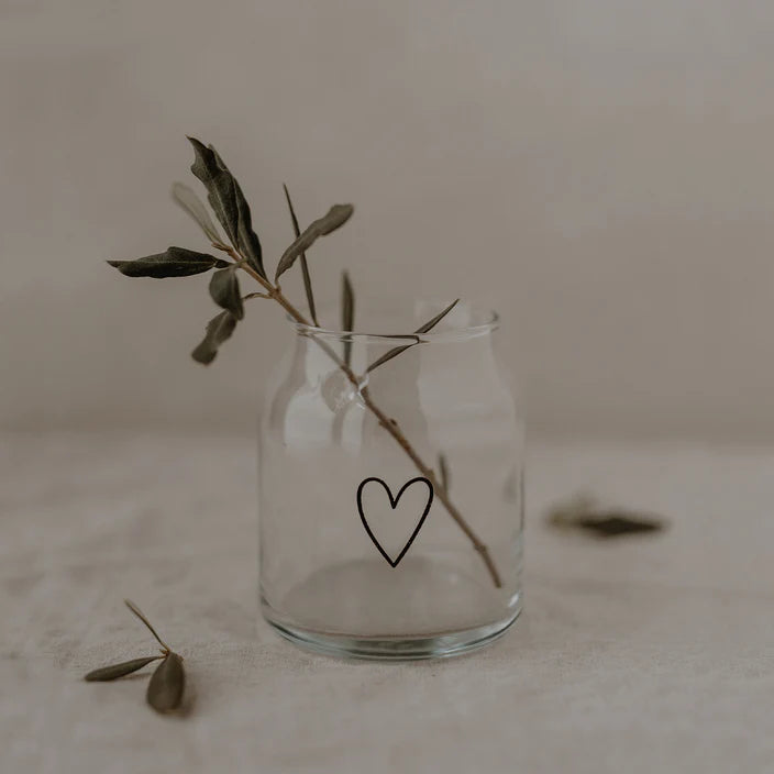 Vase Herz klein