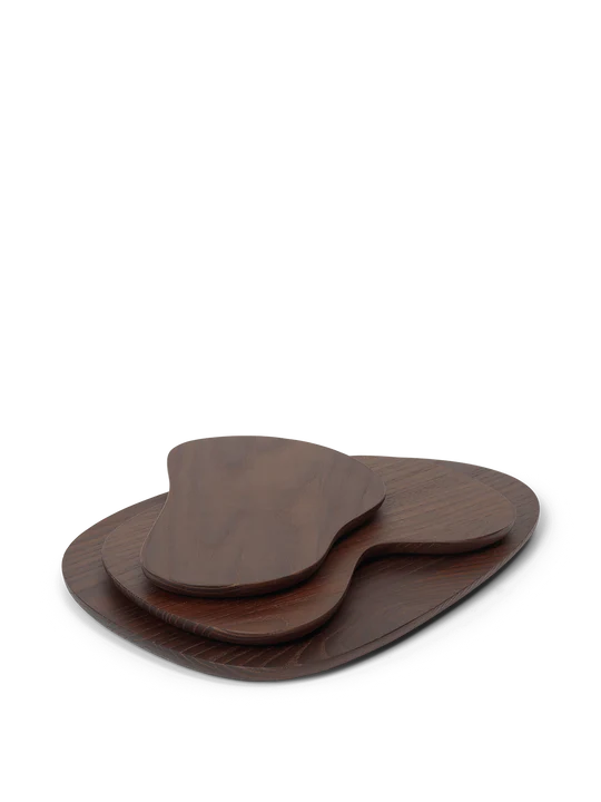 Cairn cutting boards Set of 3 Dark Brown