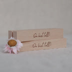 Karten und Blumenhalter du bist toll