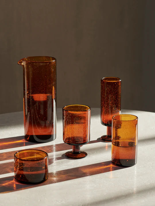 Oli Wine Glass Amber
