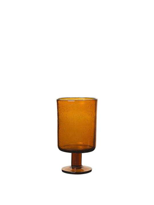 Oli Wine Glass Amber