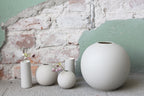 Ball Vase Sand 8 cm