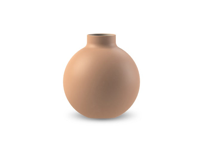 Collar Vase cafe au lait 12 cm