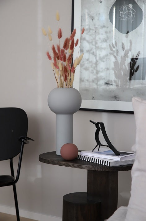 Pillar Vase grey 32 cm
