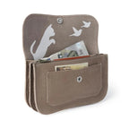 Cat Chase Wallet Medium Moss Used Look