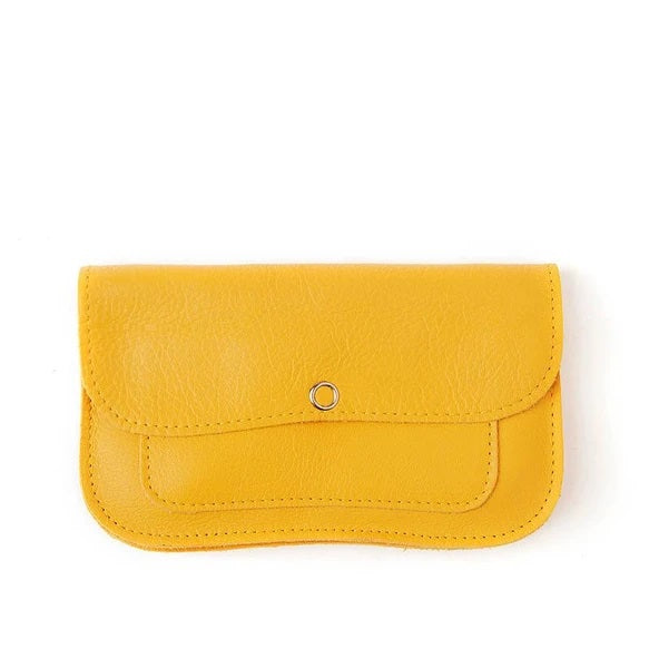 Cat Chase Wallet Medium Yellow