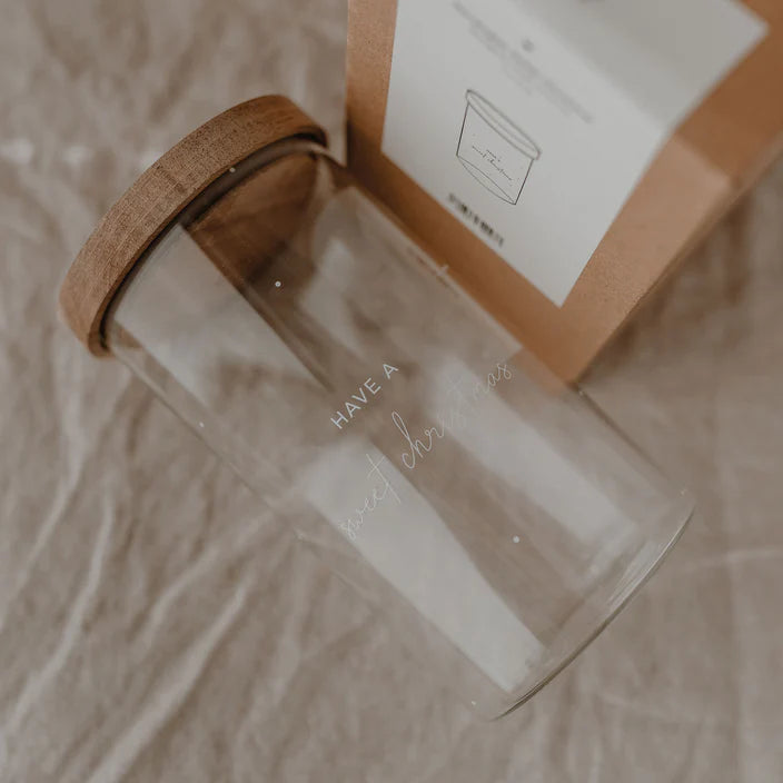 Vorratsglas Sweet Christmas 19cm