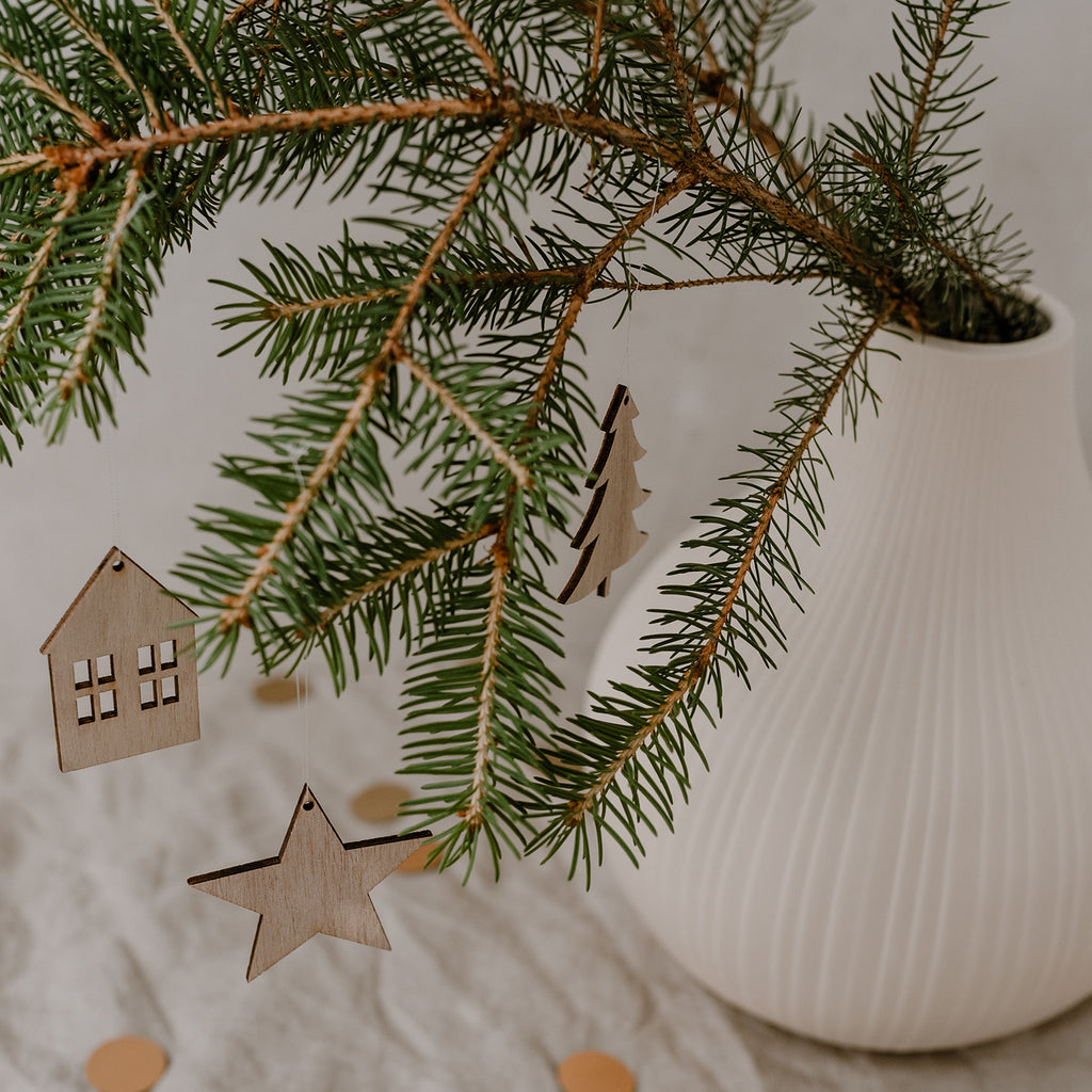 Holzanhänger Stern