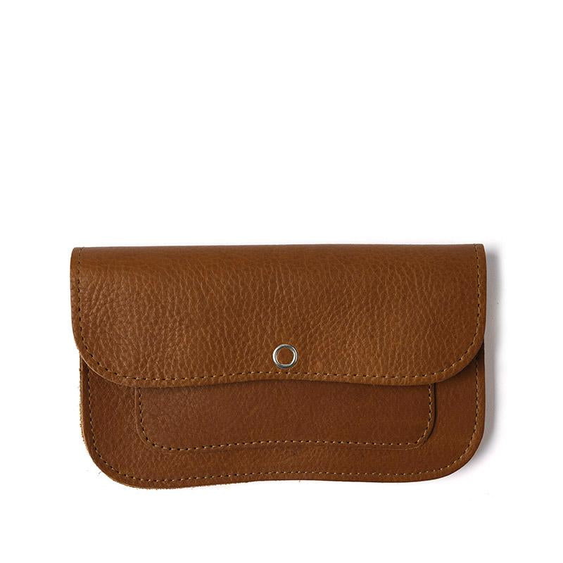Wallet Cat Chase Medium Cognac