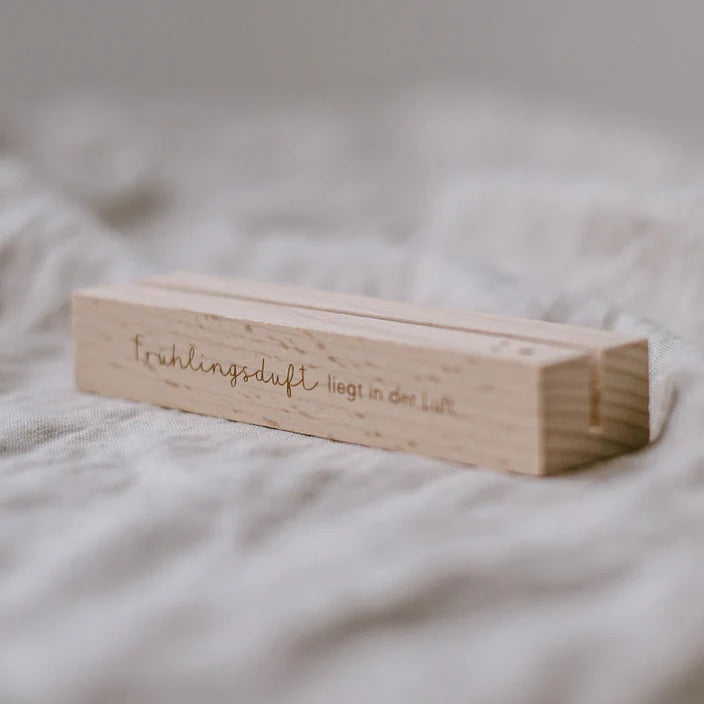 Karten und Blumenhalter Frühling