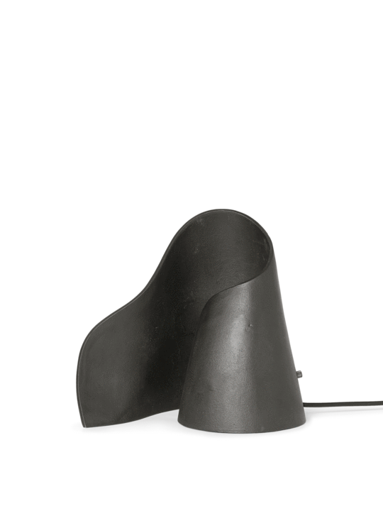 Oyster Tischlampe schwarz