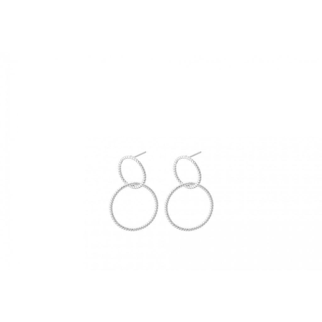 Double Twisted Earrings