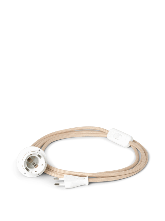Fabric cord set Wall lamp Sand