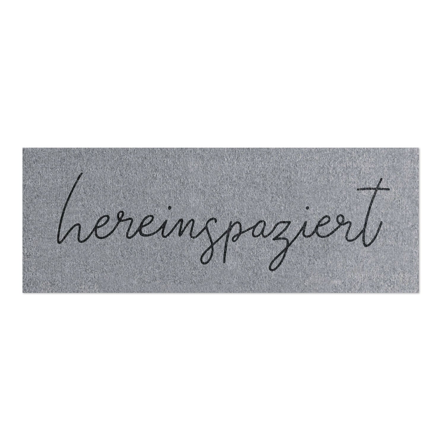 Kleine Polyamid Matte Grau Hereinspaziert