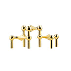 Kerzenständer solid Brass 3er Set