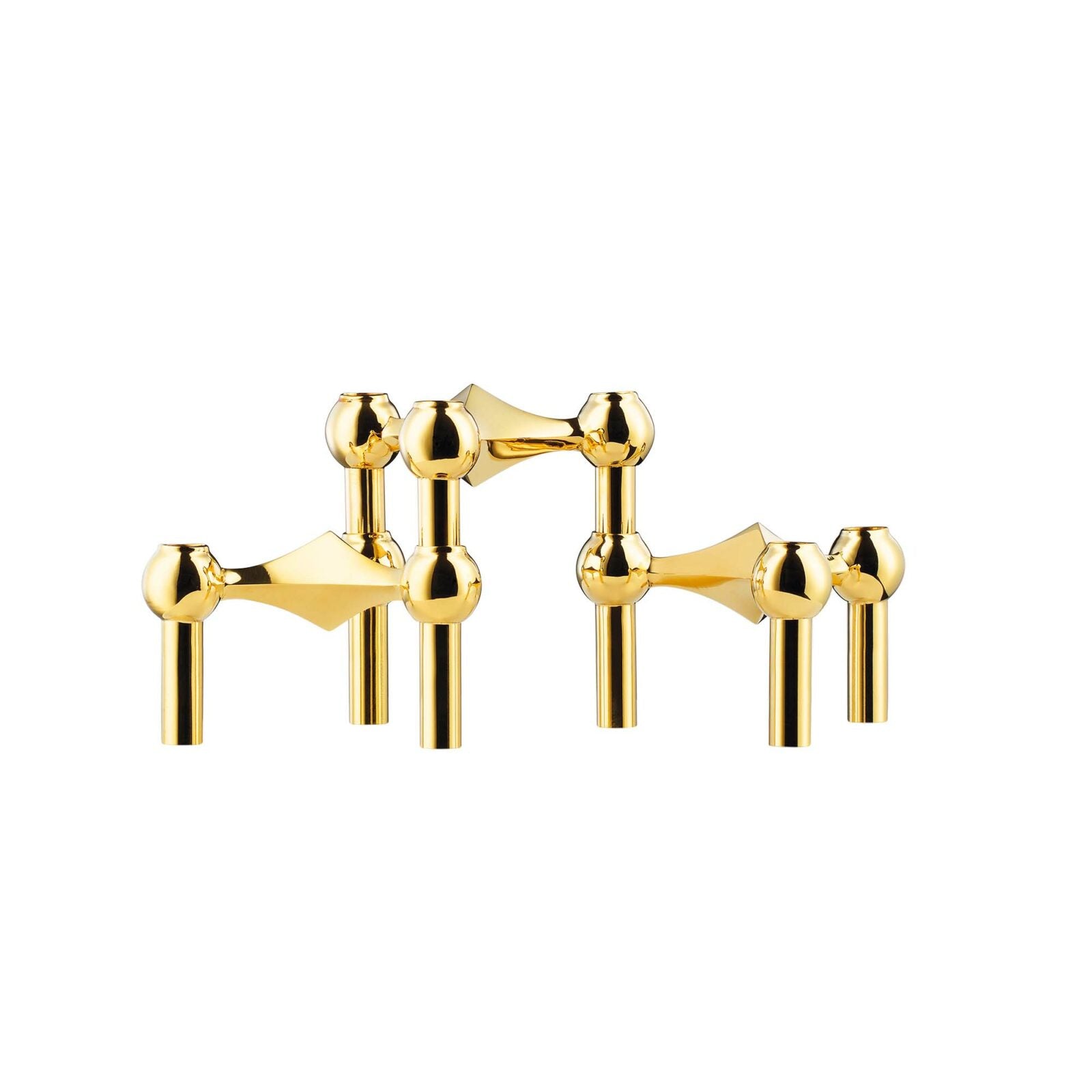 Kerzenständer solid Brass 3er Set