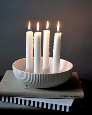 Granholmen Jubileum White candlestick