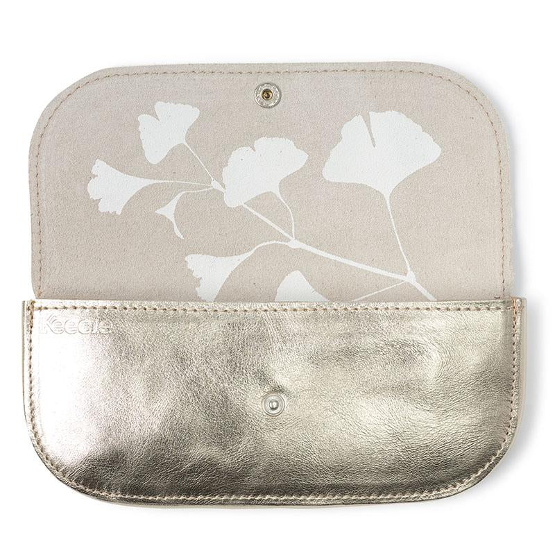 Sunglass case Sunny Greetings, Gold