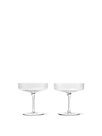 Ripple Champagner Saucer 2er Set