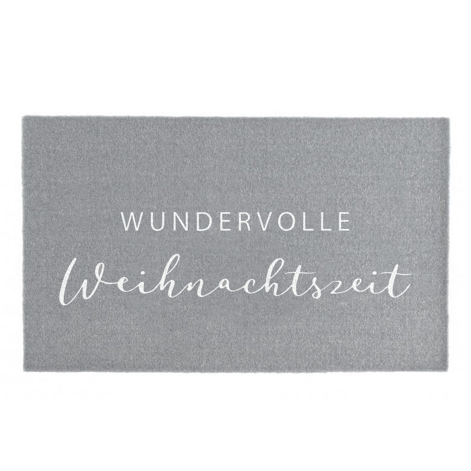 Waschbare Fußmatte Wundervolle Weihnachtszeit