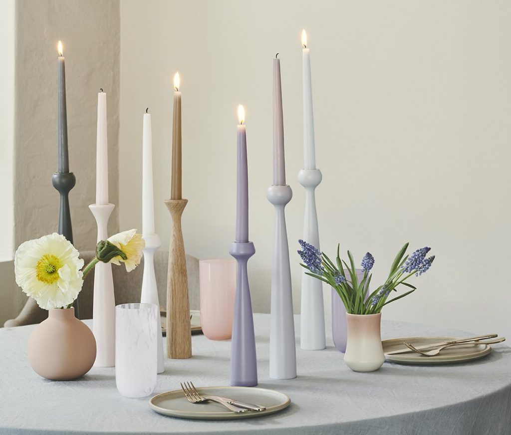 Blossom Candle Set 4 Stck.