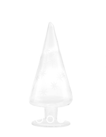 Granbo Weihnachtsbaum mit Schneeflocken Glas