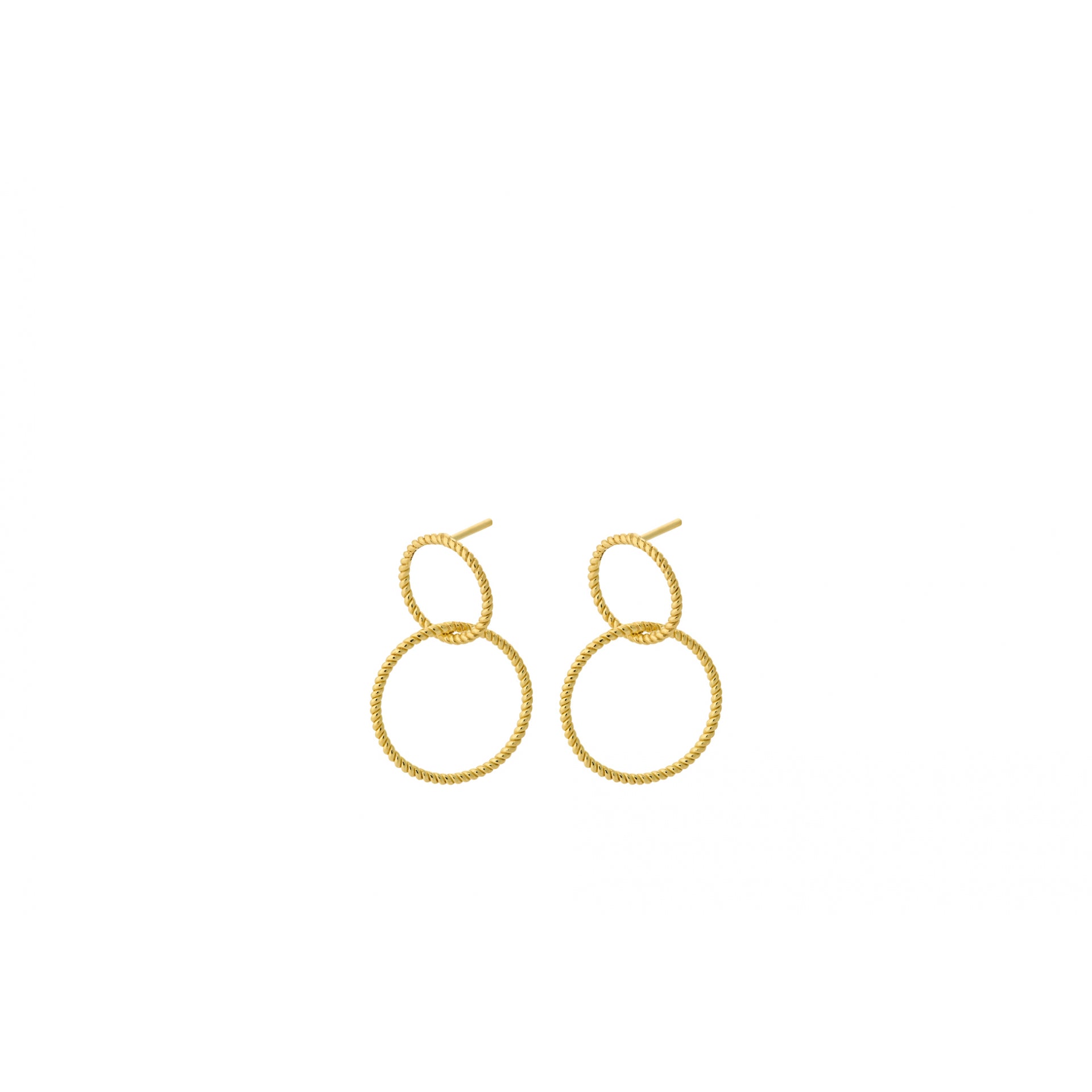 Double Twisted Earrings