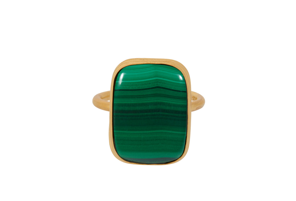 Cosmos Malachite Ring
