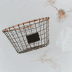 Aufbewahrungskorb aus Draht groß