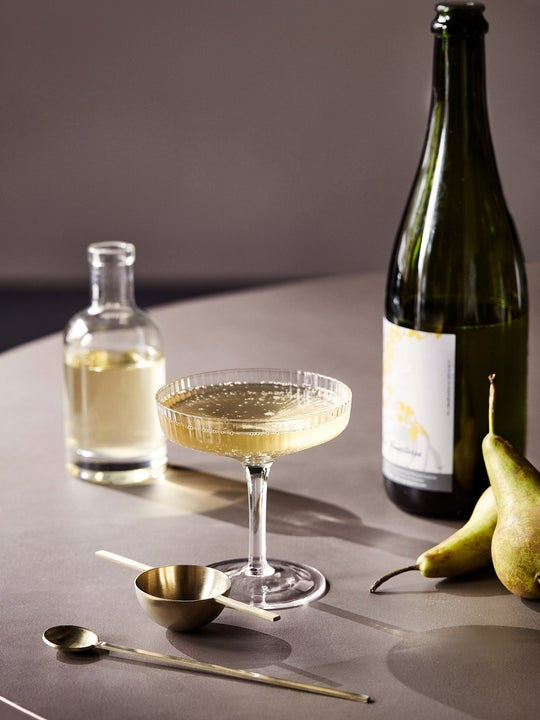Ripple Champagner Saucer 2er Set