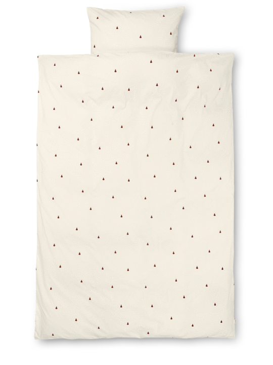 Pear Bedding Adult Off White Cinnamon
