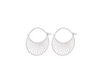 Large Daylight Earrings 30mm, 925er Silber, 18k vergoldet