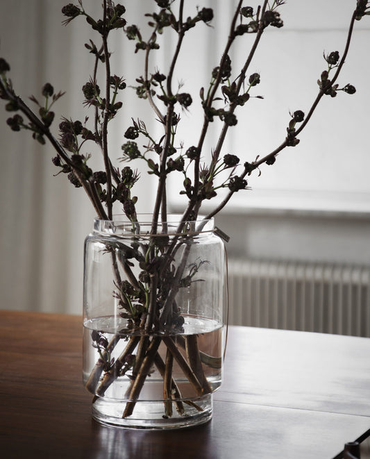 Vase Glas hoch