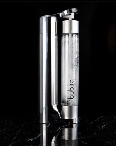 Bubliq Wassersprudler silber