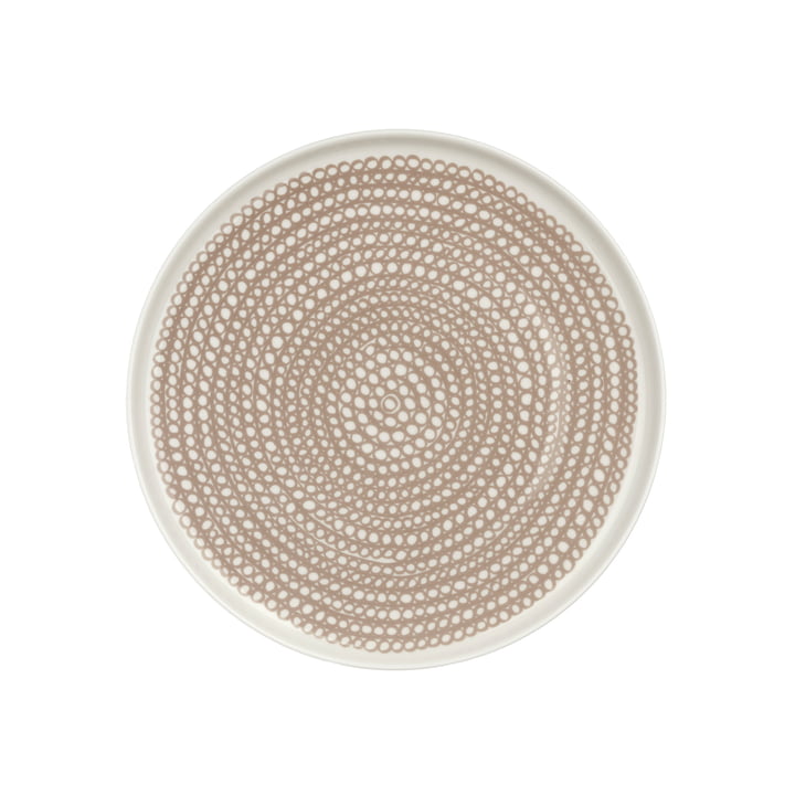 Marimekko Oiva Teller 20cm beige