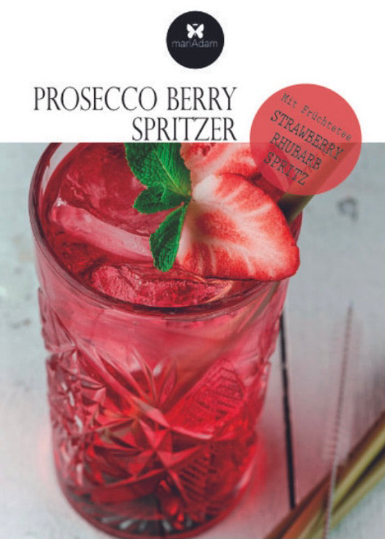 Früchtetee Strawberry Rhubarb Spritzer 80g