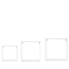 Ramsjöholm Regal weiß 3er Set