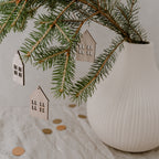 Holzanhänger Haus Natur 8er