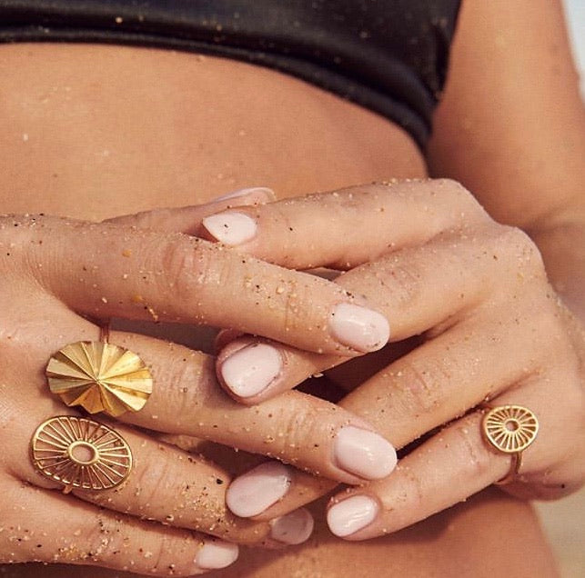 Brooklyn Ring silber/vergoldet