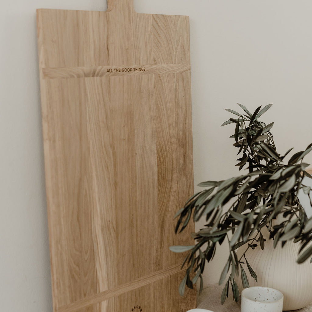 Holzbrett aus Eiche All The Good Things 75cm