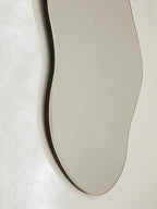 Pond Mirror Large Brass