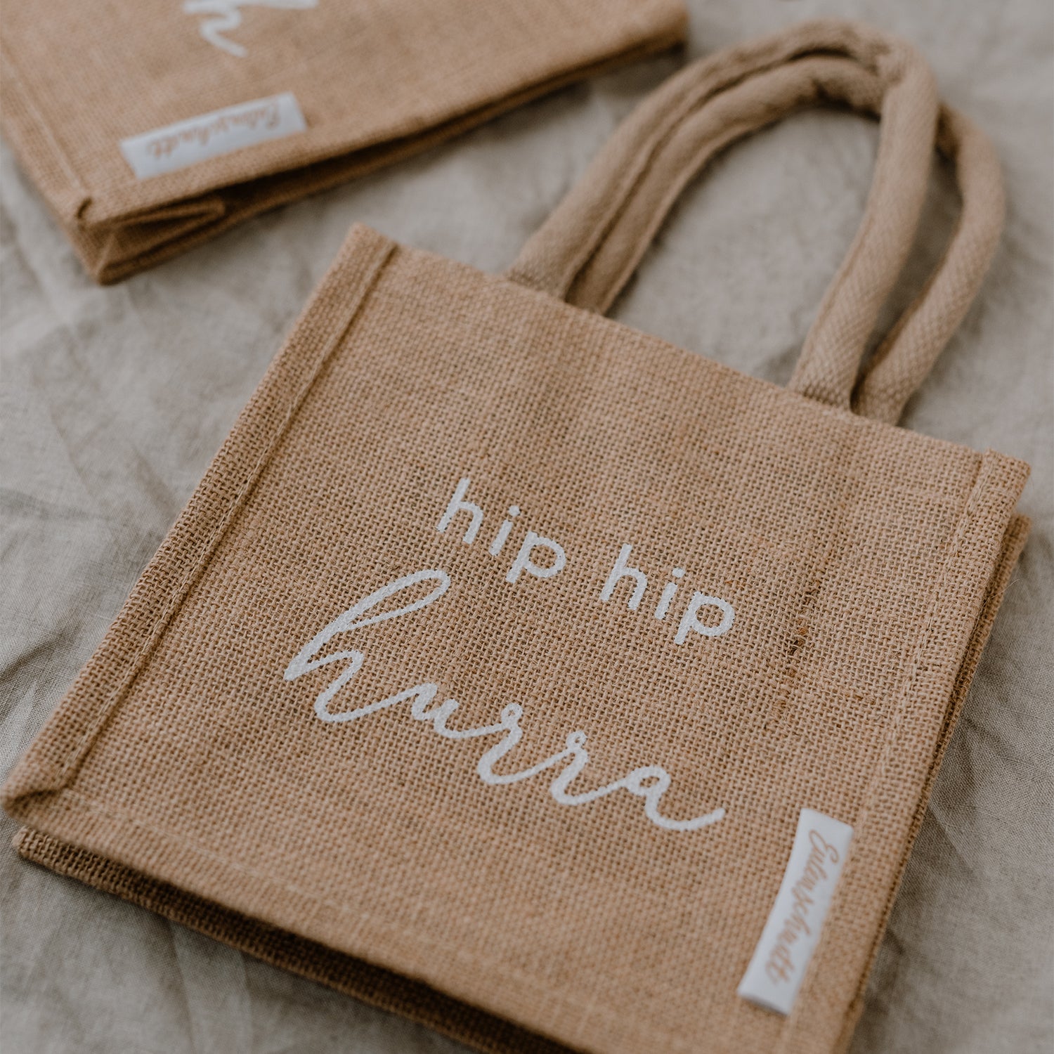 Mini Jute Shopper 2er Set