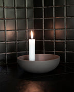 Lidatorp small Brown Candlestick