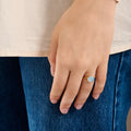 Aura Blue Ring Größe 55