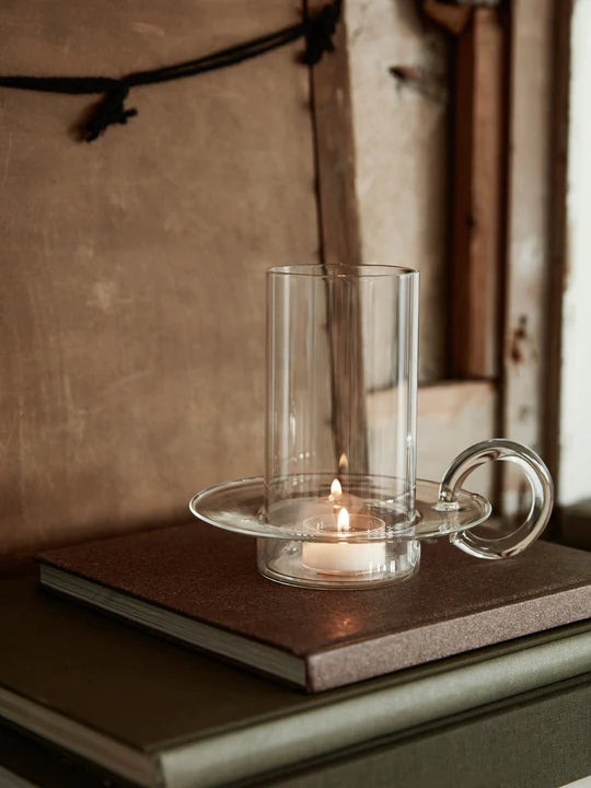 Luce Candle Holder Clear