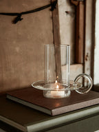 Luce Candle Holder Clear