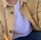 Solid Necklace 60-65cm 925er Silber