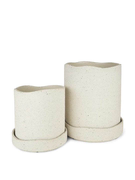 Uneru Pot weiß 16cm