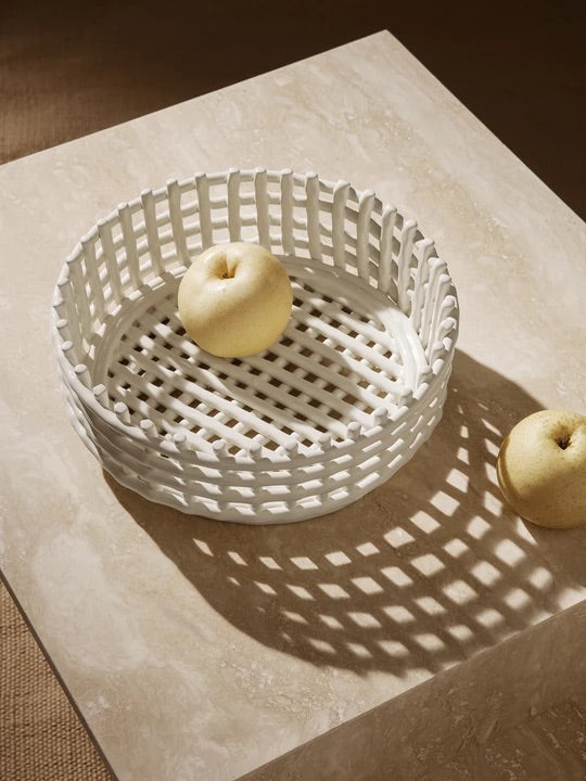 Ceramic Centrepiece Off white