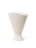 Fountain Vase Off White